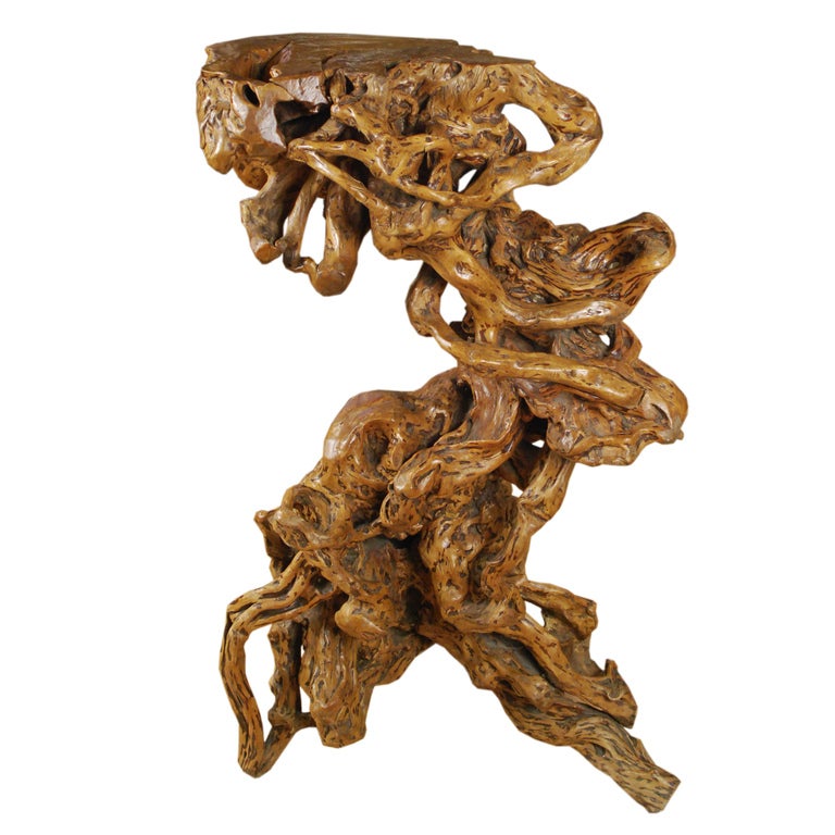 19th Century Chinese Rootwood Incense Stand