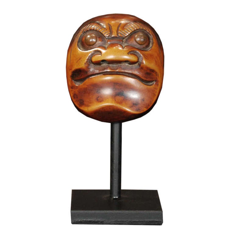 Collection of 18th and 19th Century Japanese Netsuke masks carved of various precious woods.

Left to Right
CLP001: 1.5