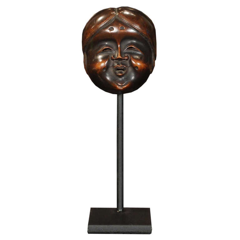 Seven Japanese Netsuke Masks 1