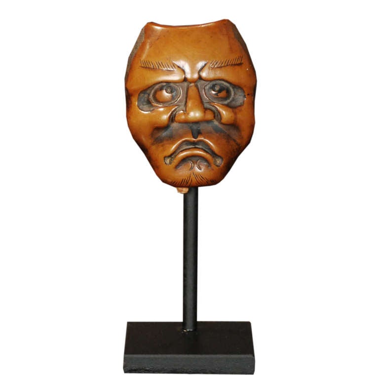 Seven Japanese Netsuke Masks 3