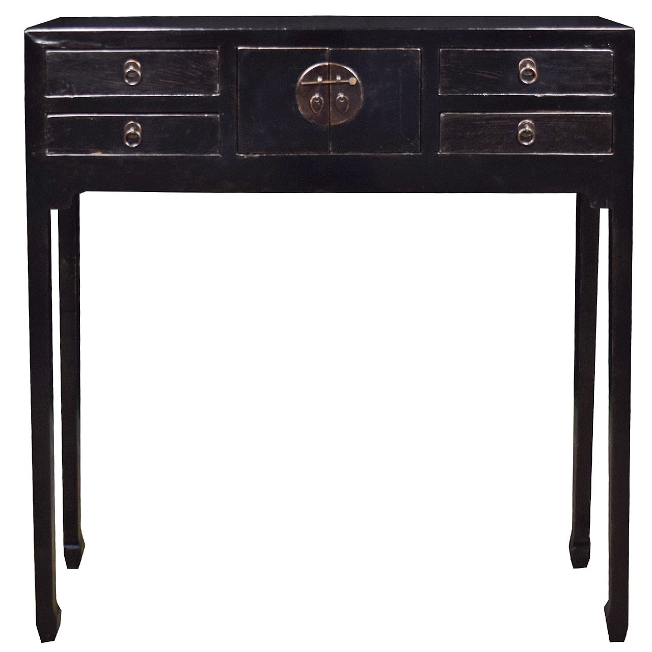 Petite Chinese Two Door Four Drawer Altar Table
