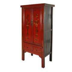 Folk Painted Cabinet 8