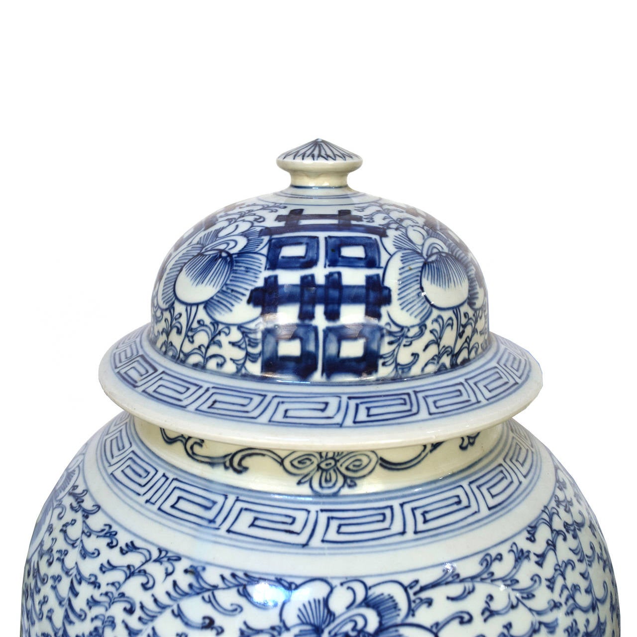 chinese double happiness jar