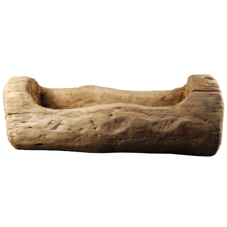 Provincial Wooden Trough