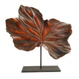 Leaf Form Tray on Stand