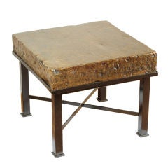 Antique Stone Epitaph Table