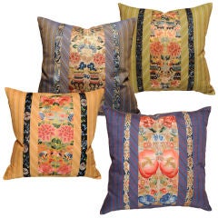 Antique Forbidden Stitch Pillows