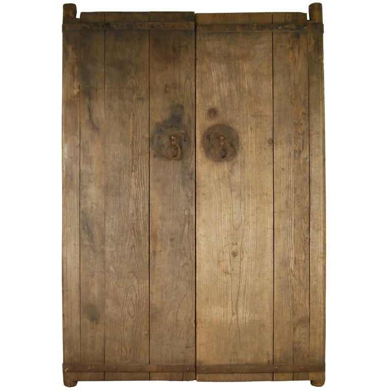 Pair of Courtyard Doors