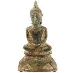 19th Century Thai Bronze Buddha