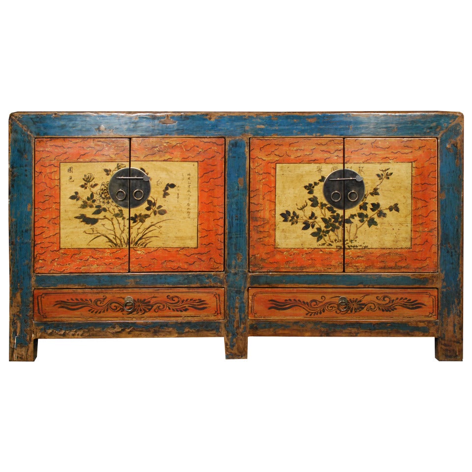 Early 20th Century Painted Chest