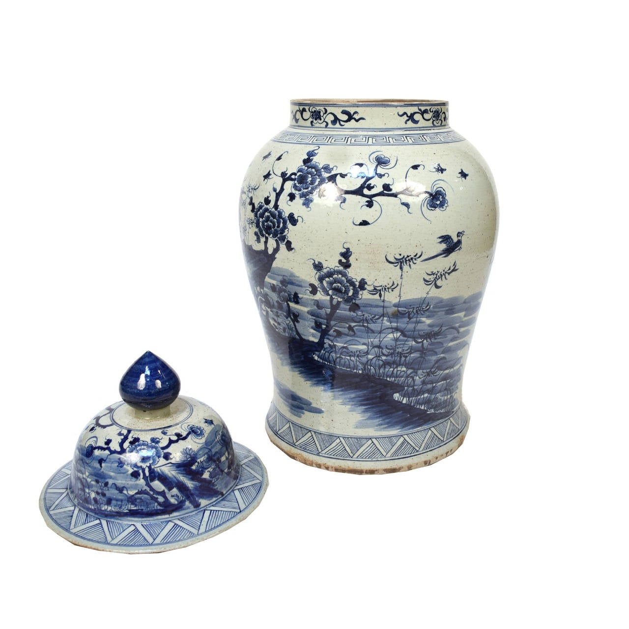 blue & white ginger jars