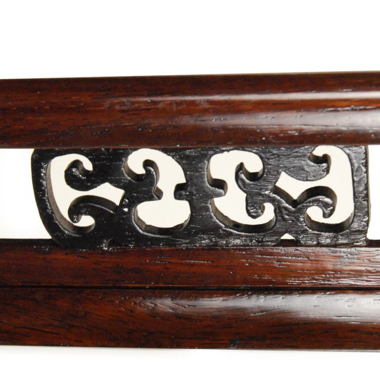 Early 20th Century Chinese Lantern with Marble Panels