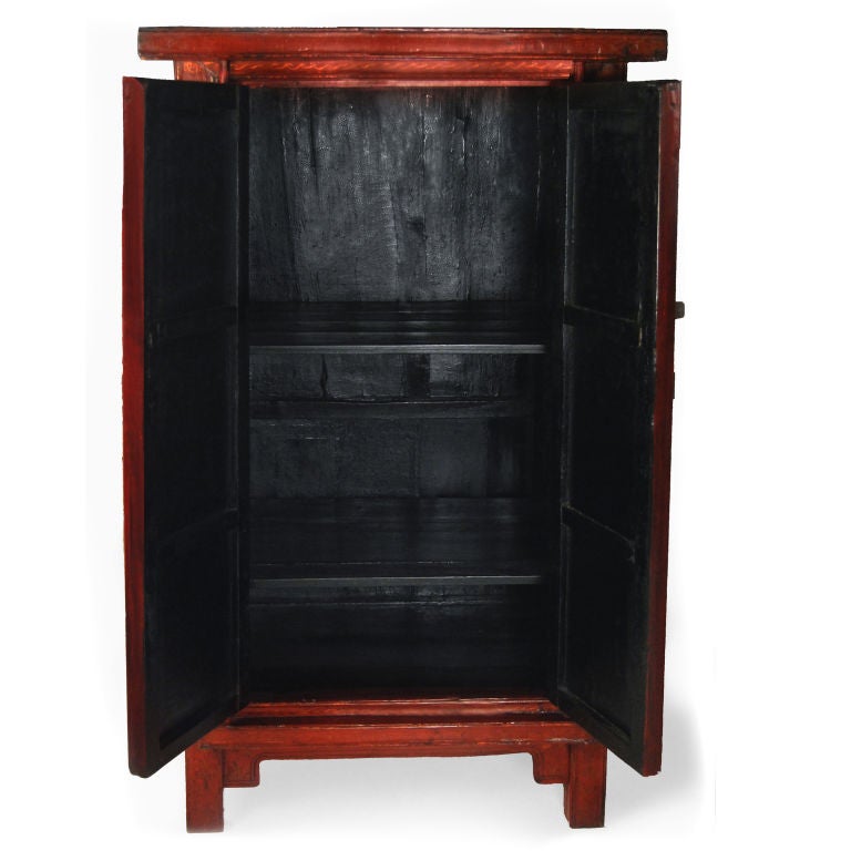 20th Century Pair of 19th Century Chinese Chinoiserie Cabinets