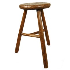 Early 20th Century Chinese Three-Legged Stool