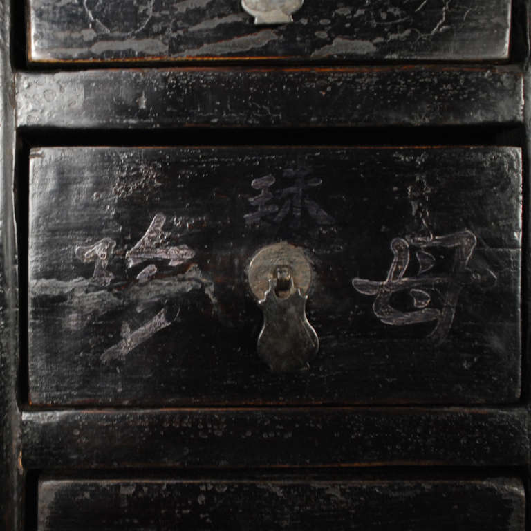tall apothecary chest