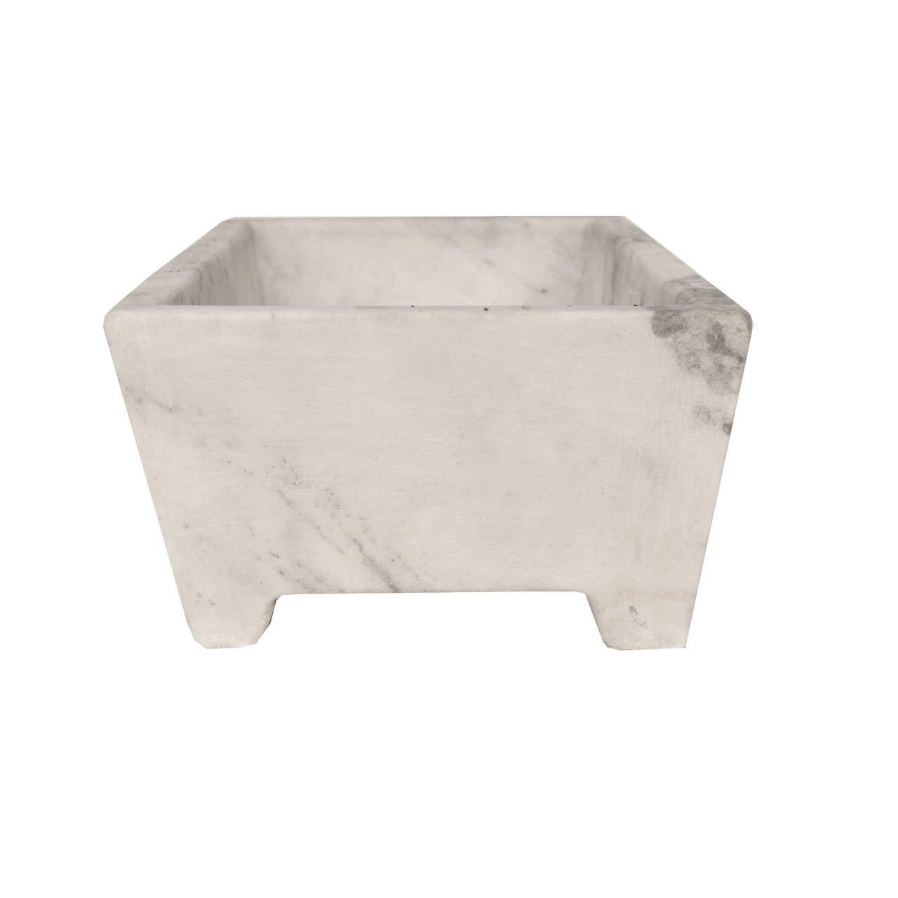 Early 20th Century Petite Marble Trough In Excellent Condition In Chicago, IL