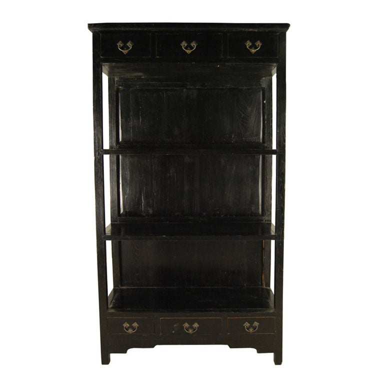 Early 20th Century Chinese Bookcase at 1stdibs