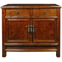 19th Century Chinese Two Door Two Drawer Chest