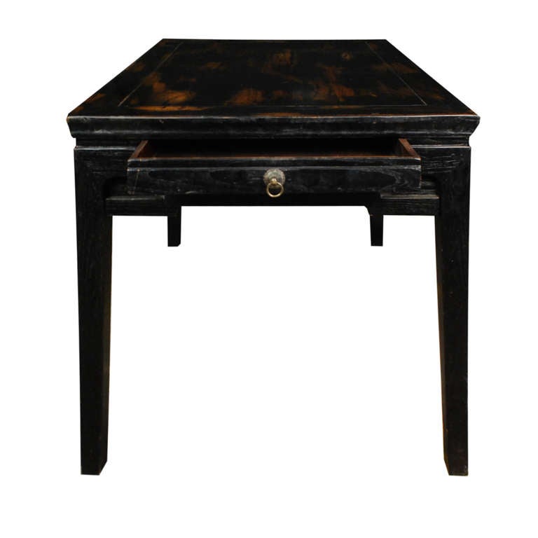 Elm Early 20th Century Chinese Reading Table
