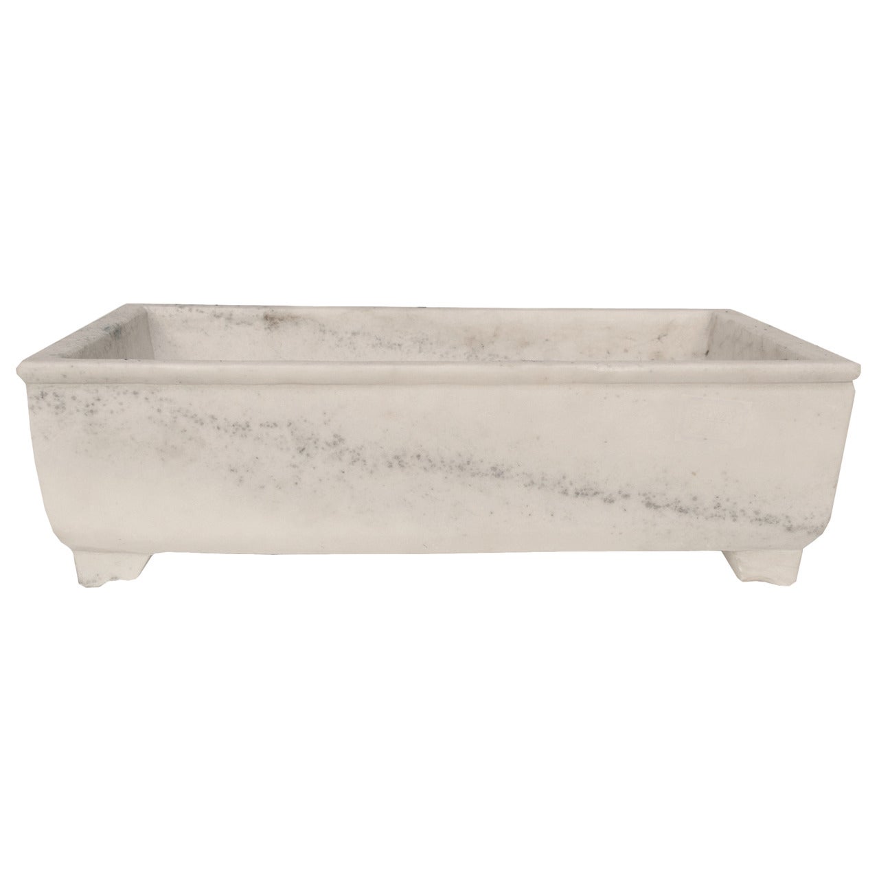 Early 20th Century Petite Marble Trough