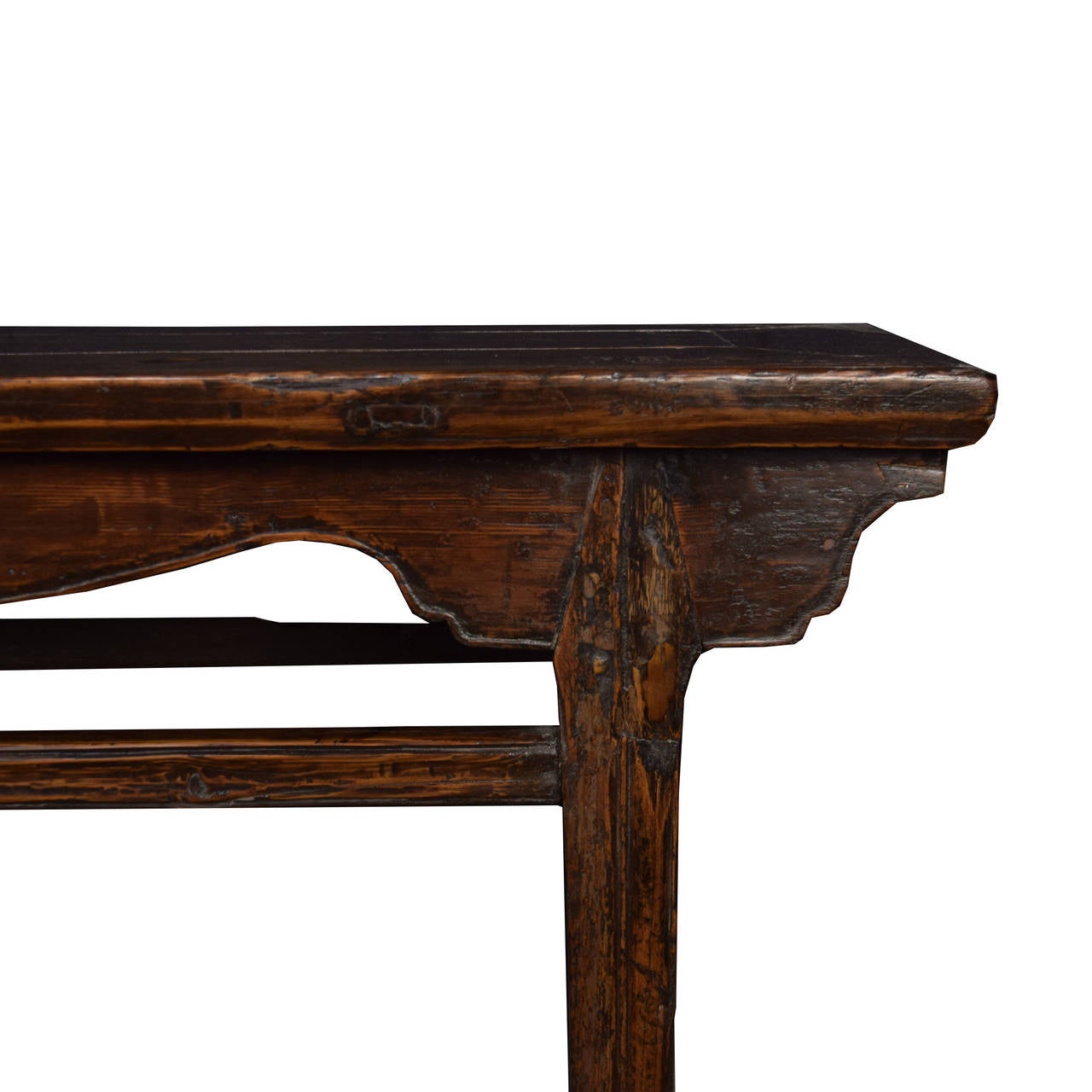 19th Century Chinese Sword Leg Altar Table In Excellent Condition In Chicago, IL