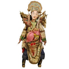 Antique 19th Century Chinese Opera Puppet