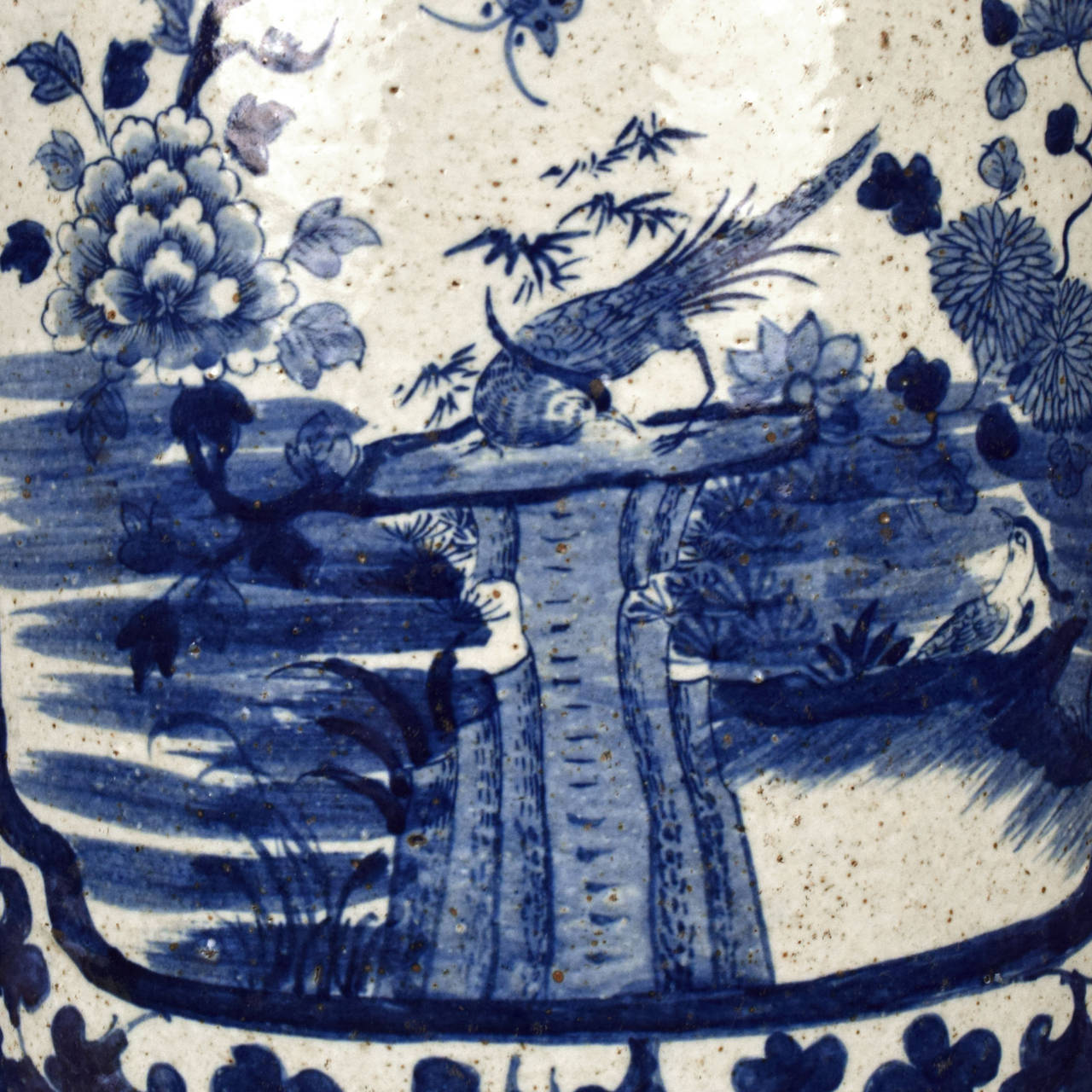 Chinese Blue and White Umbrella Containers 1