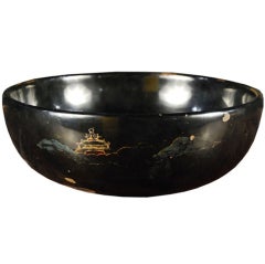 19th Century Chinese Lacquerware Bowl