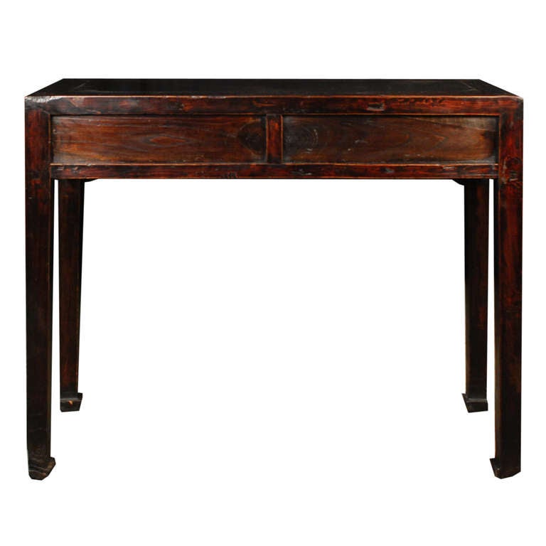 19th Century Chinese Triple Moon Altar Table 1