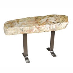 Chinese Meditation Stone Top Table
