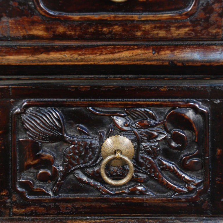 Pair of 19th Century Chinese Eight Drawer Chests 1