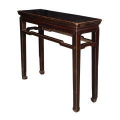 Antique 19th Century Chinese Half Table