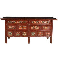 Antique 19th Century Chinese 12 Drawer Coffer