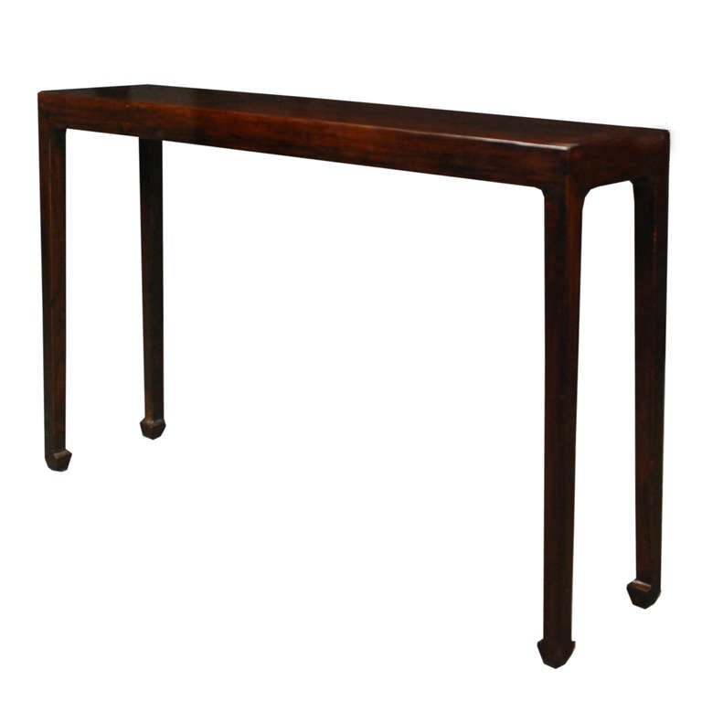 An elegant and simple altar table from Northern China. This 19th century piece is made of Chinese Northern Elmwood.

Pagoda Red Collection # BJC069