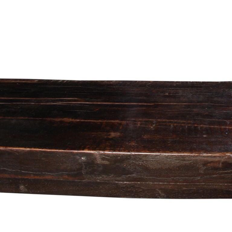 Walnut 19th Century Chinese Hoof-Foot Altar Table
