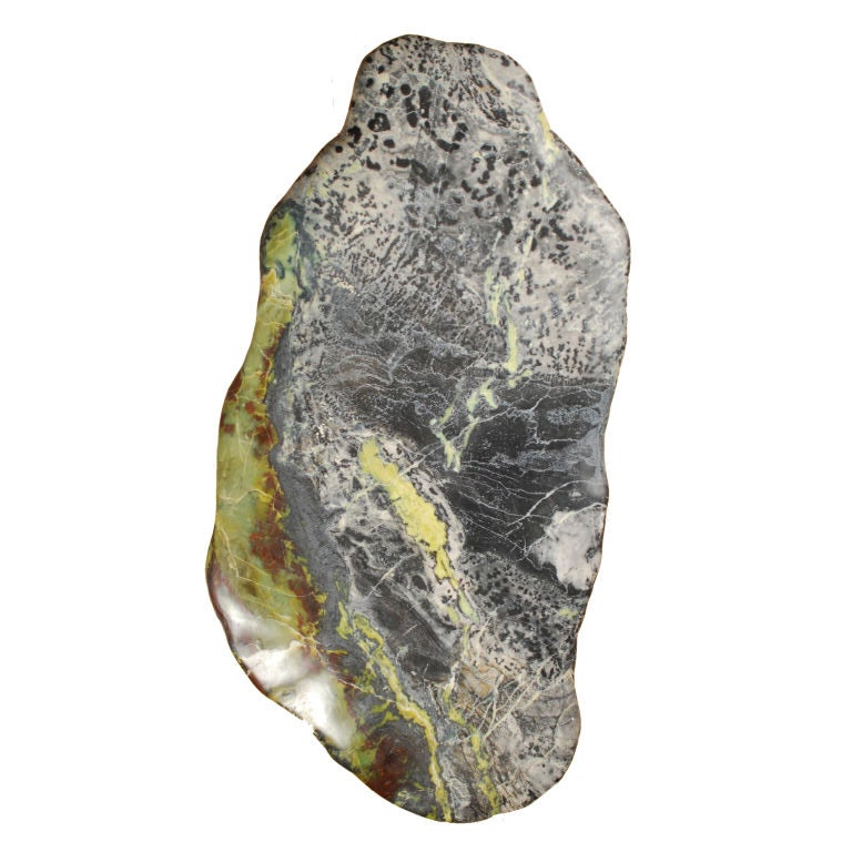 20th Century Meditation Stone Top Table