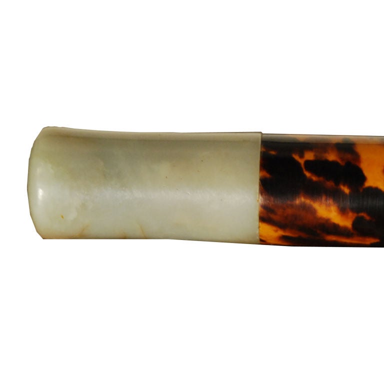 Early 20th Century Chinese Opium Pipe on Stand In Excellent Condition In Chicago, IL