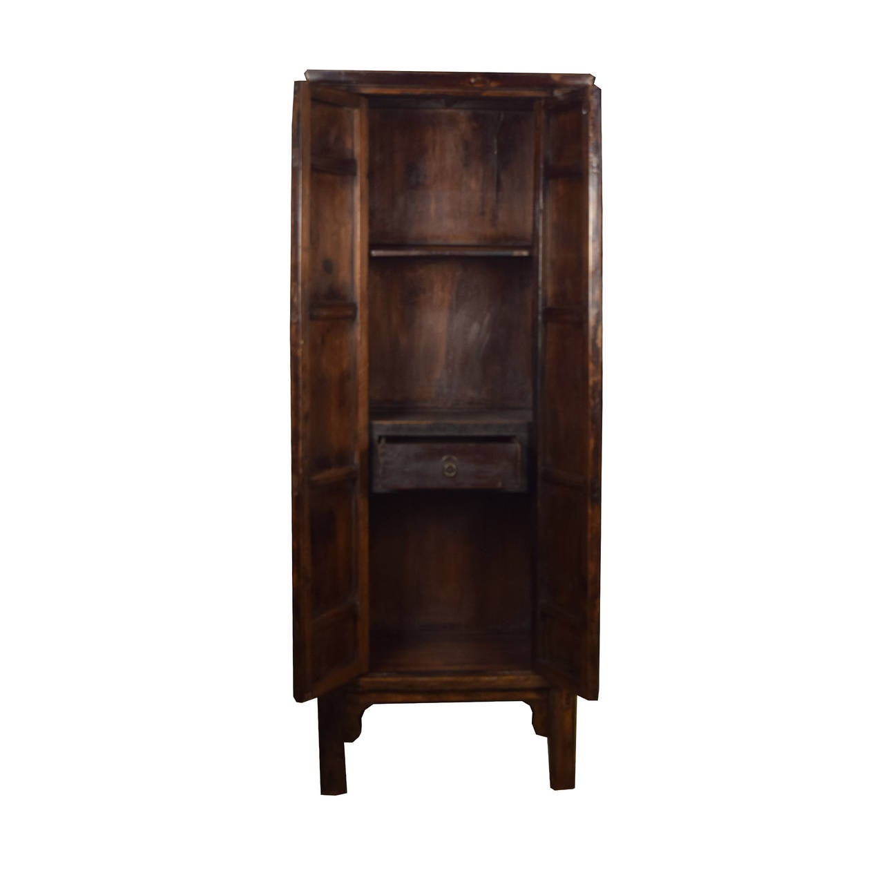 Qing Early 19th Century Tall Chinese Noodle Cabinet