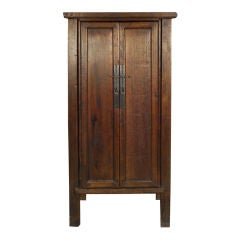 Antique 19th Century Chinese Narrow Cabinet