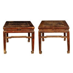 Antique Pair of 19th Century Chinese Feng Dengs
