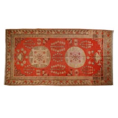 Antique 19th Century Samarghand Carpet