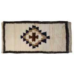 Vintage Turkish Tulu Carpet