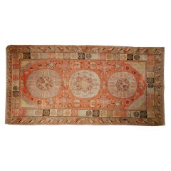 Antique 19th Century Samarghand Carpet