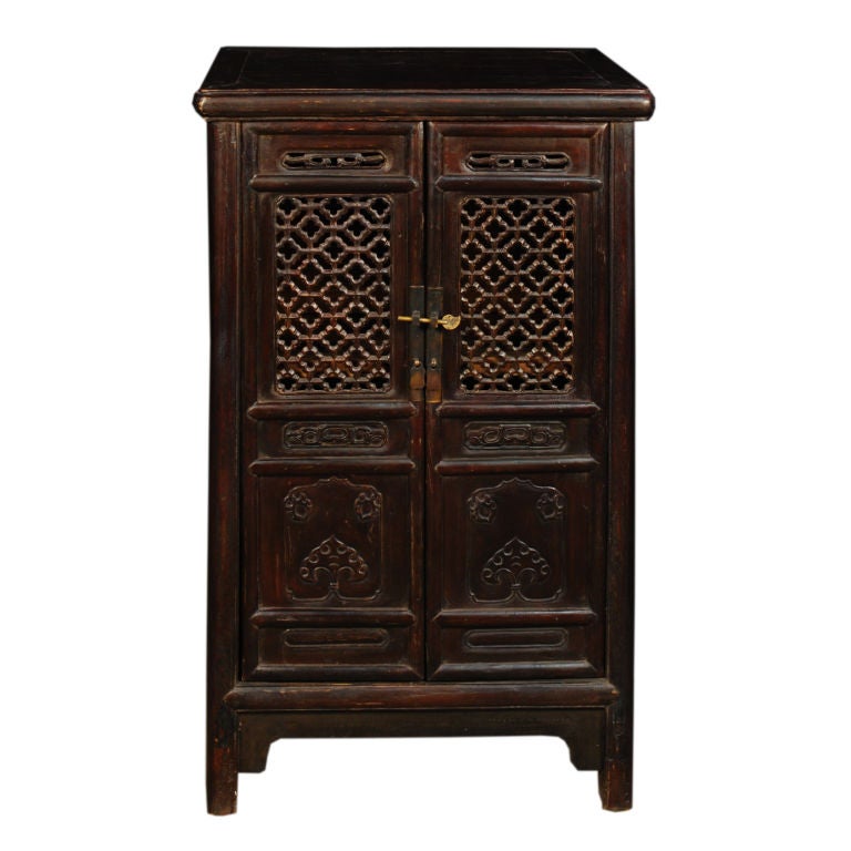Pair of Petite 19th Century Chinese Cabinets