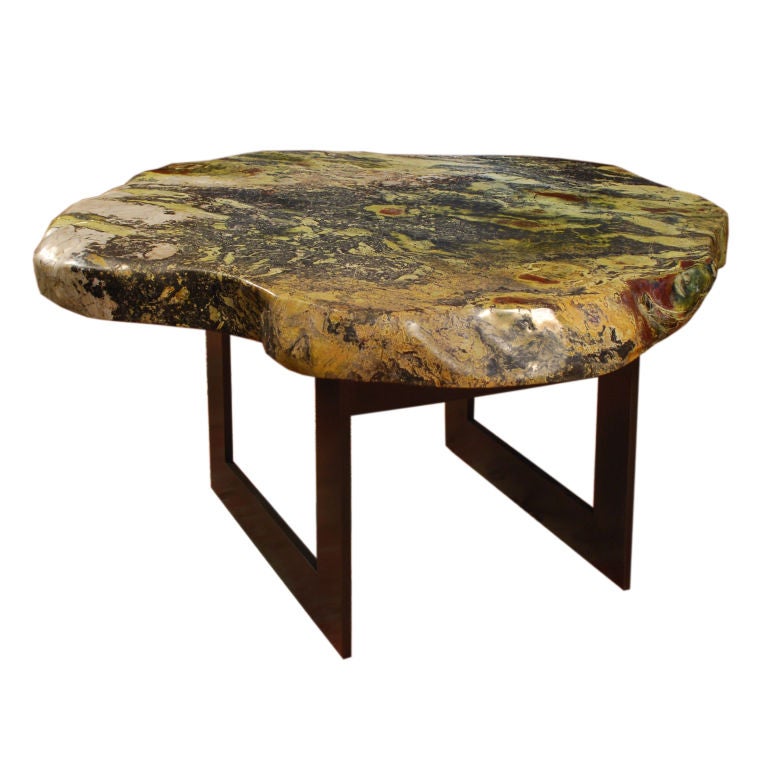 Meditation Stone Top Table