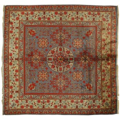 1920's Eastern Turkestan Samarghand Carpet