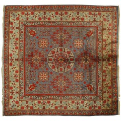 1920's Eastern Turkestan Samarghand Carpet
