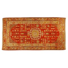 Antique Early 20th Century Samarghand Carpet