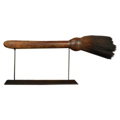 Early 20th Century Chinese Calligrapher's Brush on Stand
