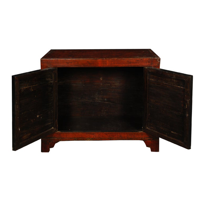 19th Century Chinese Red Lacquered Chest